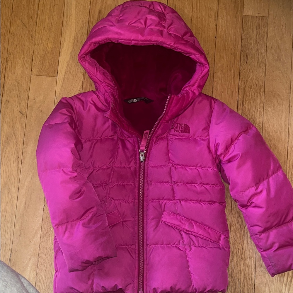 The North Face Kids' Fuchsia Puffer Jacket
